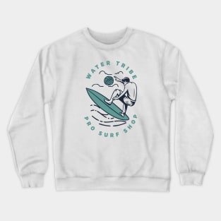 Water Tribe Pro Surf Shop Crewneck Sweatshirt